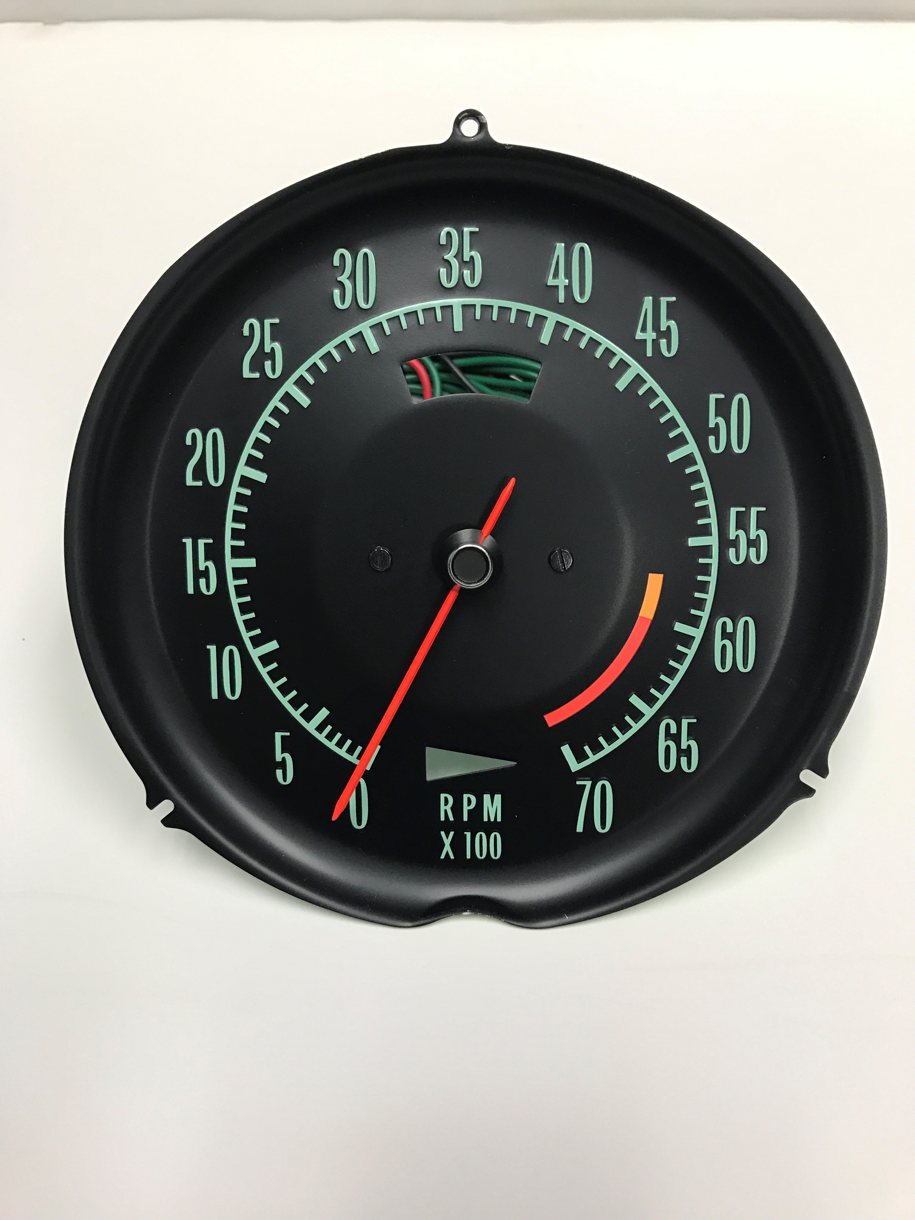 1968 Corvette Tachometer Assembly 6000 Redline Corvette Parts