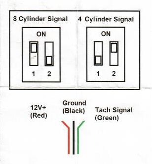 electronic tach instructions