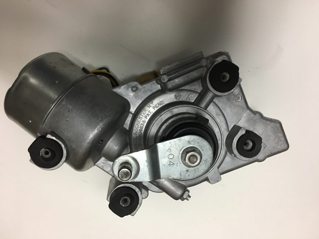 Survivor 1964 Corvette Wiper Motor Rear View After Restoration