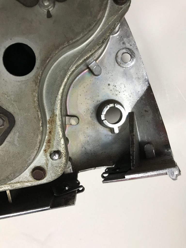 1963 Corvette Damaged Dash Cluster back 2