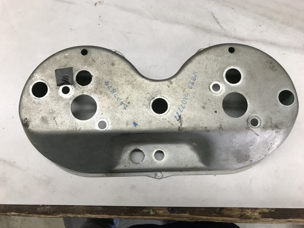 1963 Corvette Speedometer Tachometer Backplate