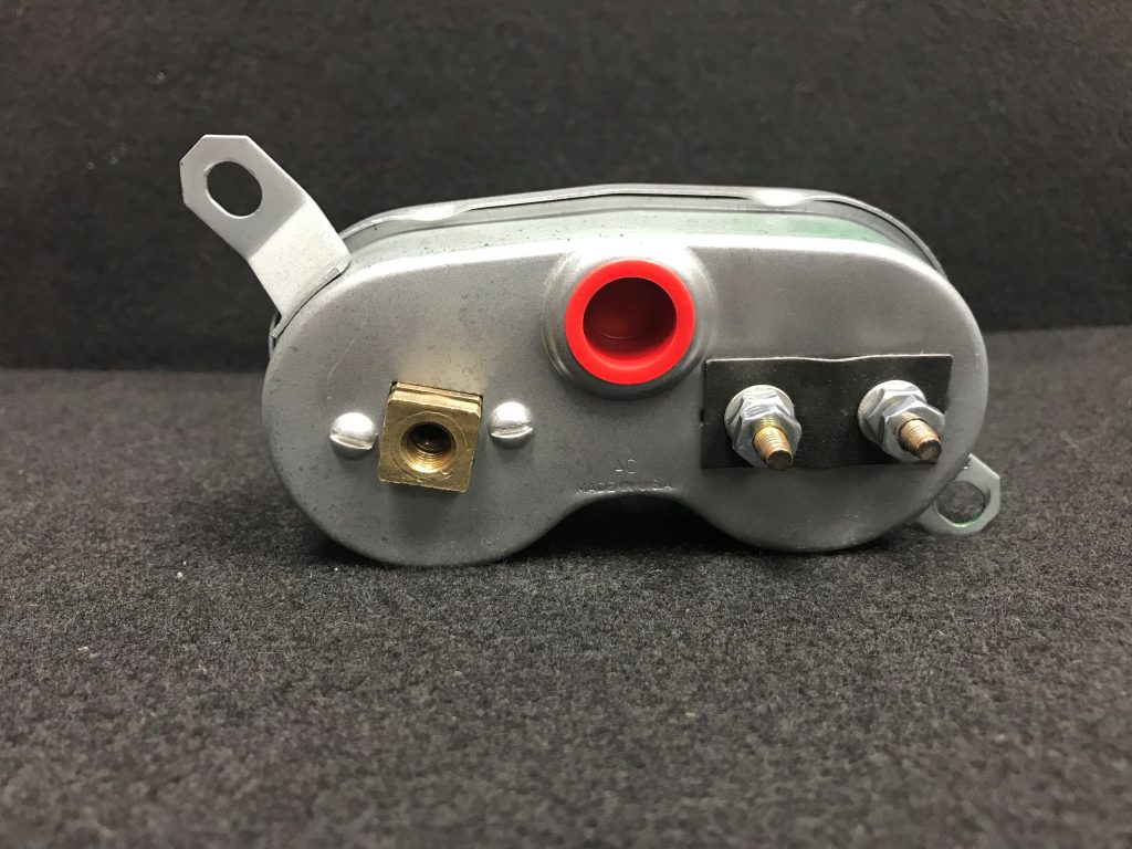 1953-1958 Corvette Restored Battery and Oil Gauge Pair Rear View
