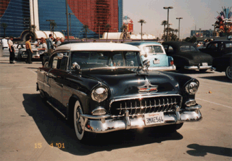 1955 Chevy with Corvette Grille