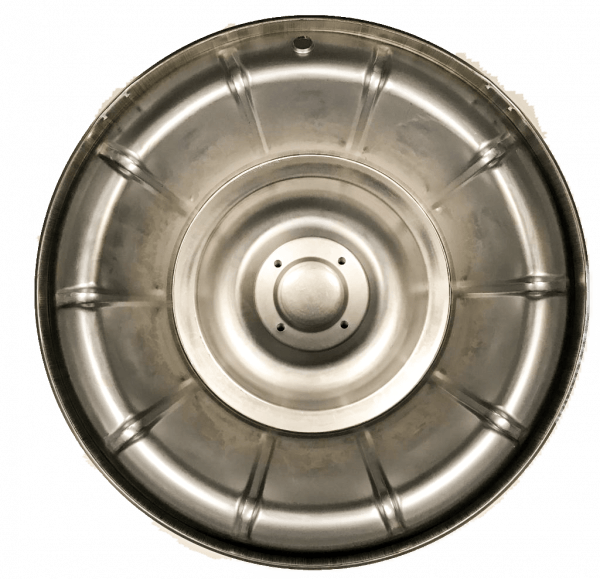 1957 corvette hubcap back