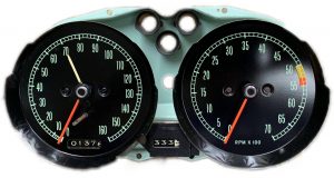 1967 Corvette Speed Warning Speedometer and Tachometer