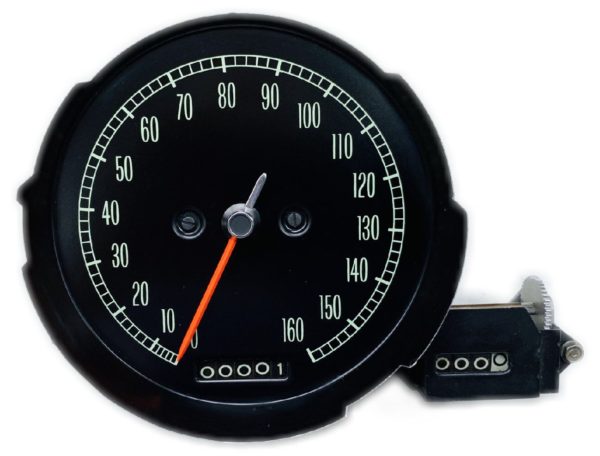 57397円 現品 タコメーター 1965-1967 Chevrolet Corvette Lo Redline Tachometer