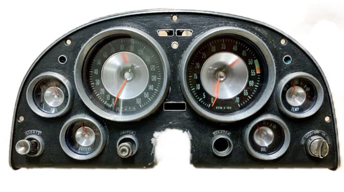 Corvette Speedometer Or Tachometer Lens Ecklers 25-120811 