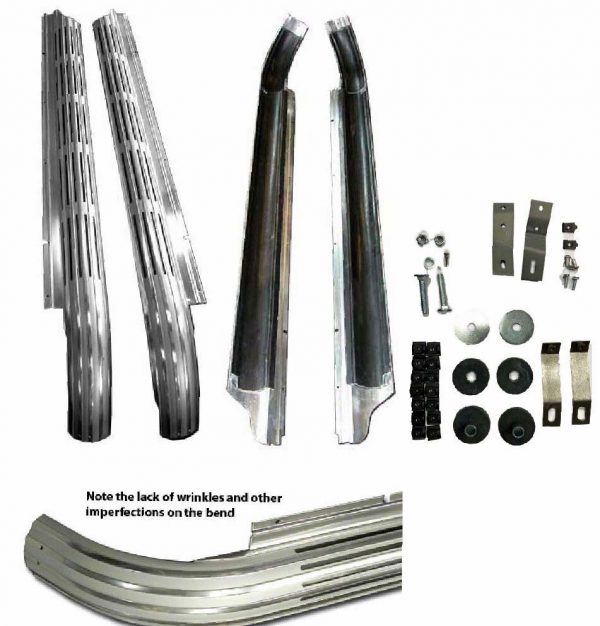 Corvette Side Exhaust Parts