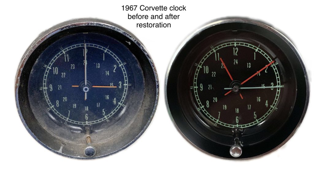1967 Corvette clock restoration