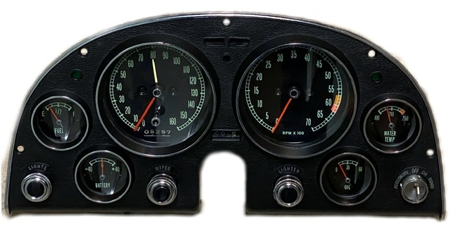 Corvette Speed Warning Speedometer
