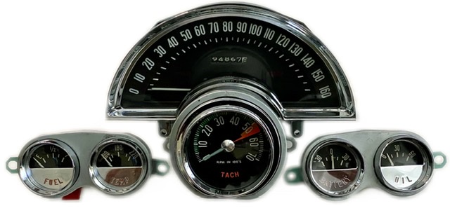 1959 Corvette restored gauges