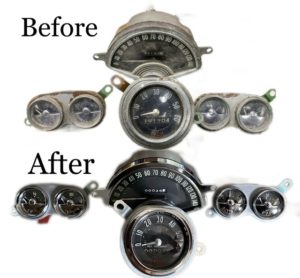 Corvette gauge restoration